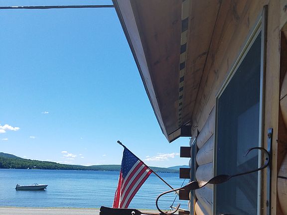 The view out the side door