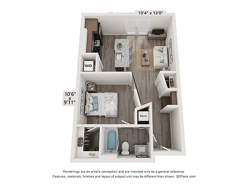 Floor plan The Cedar