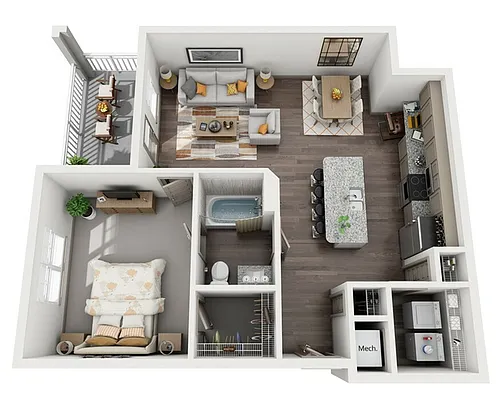 Floor plan Belmont