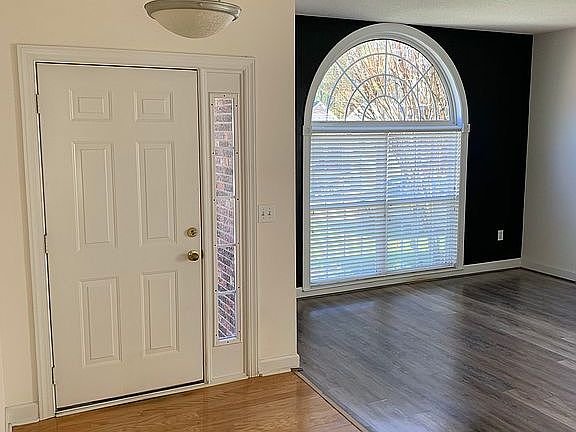 Front Door and Living room
