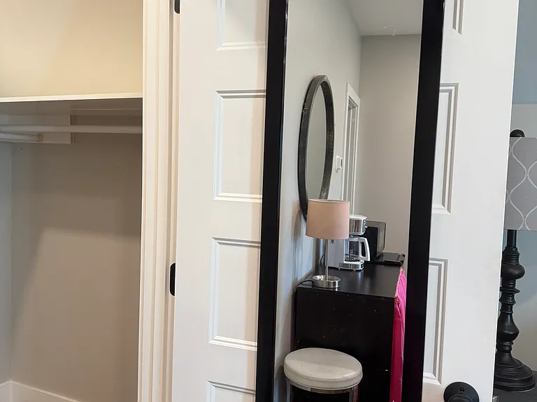 walk-on closet
