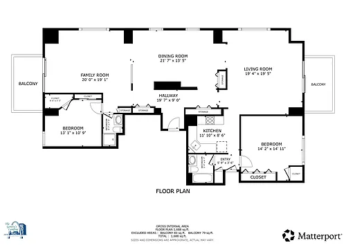 Floor plan Penthouse