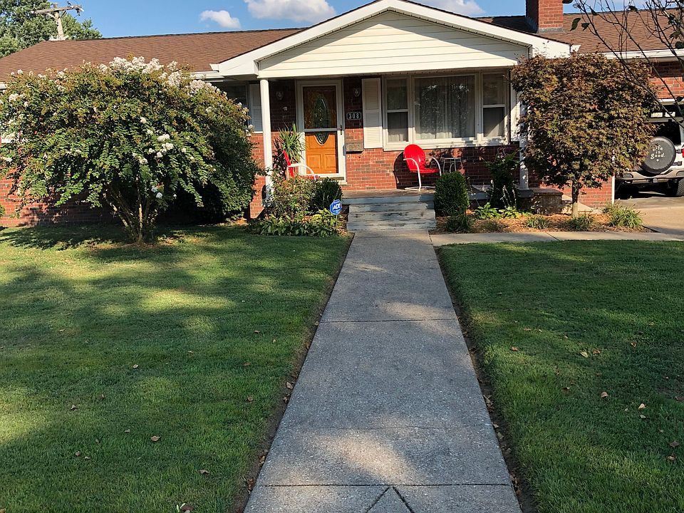 Street View of Brick Home 