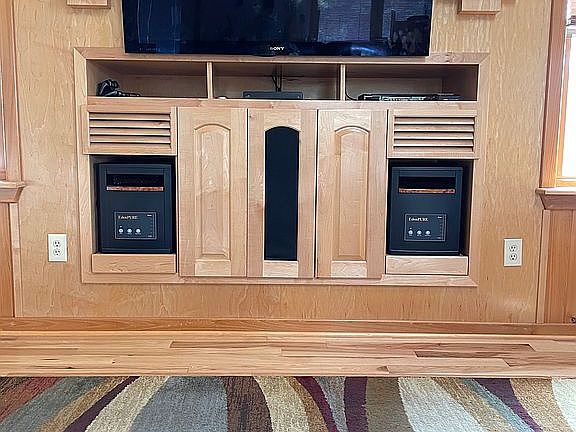 LR TV & sliding heaters