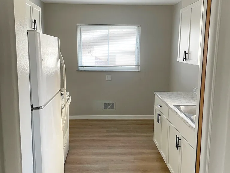 Entering the kitchen