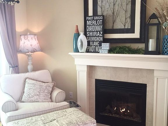 Living Room with Propane Fireplace