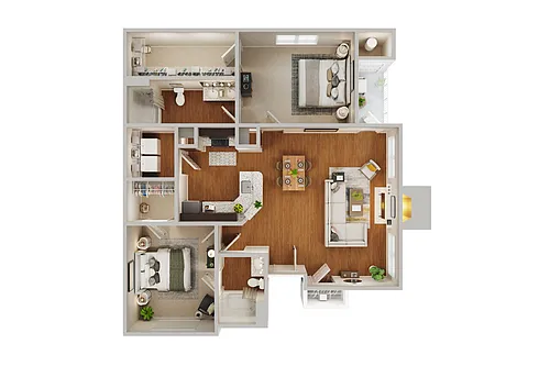 Floor plan B2A