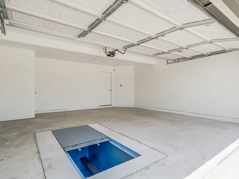 Double Garage with Inground Storm Shelter