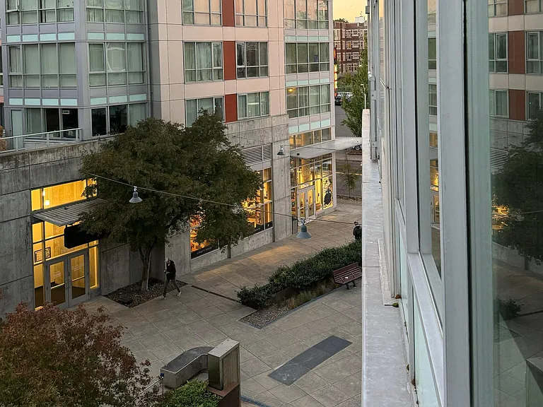 View out of Juliette balcony