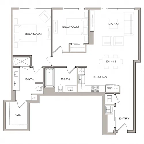 Floor plan B7