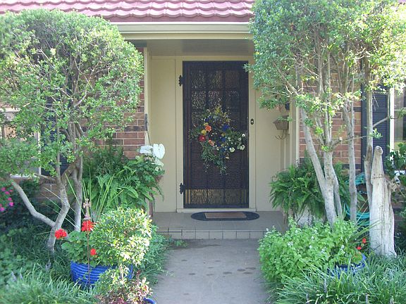 front porch/door