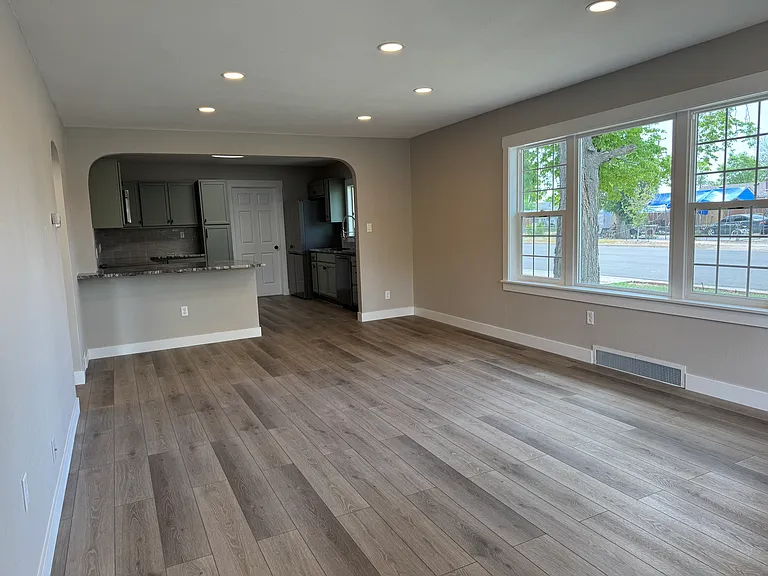 Living Room from the front door entrance.