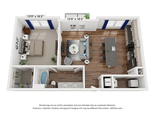 Floor plan A6