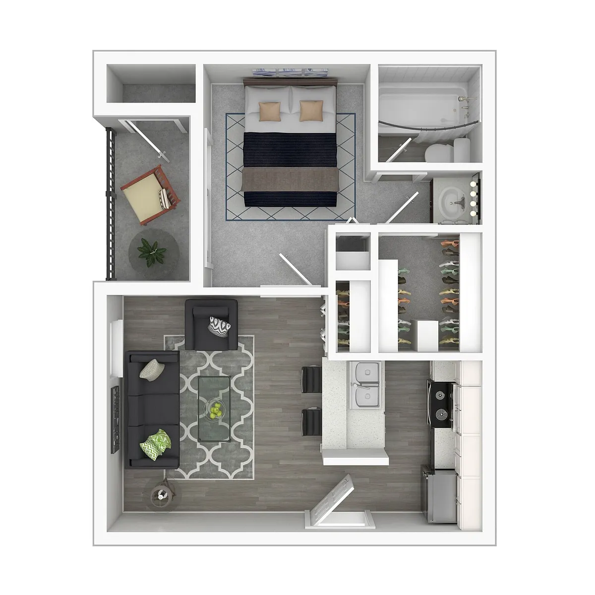 Floor plan A1 Traditional