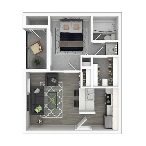 Floor plan A1 Traditional