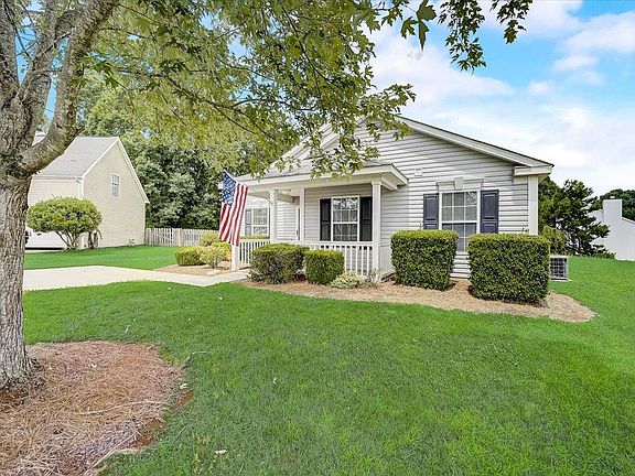 Front yard in summer