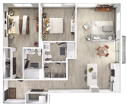 Floor plan PH513