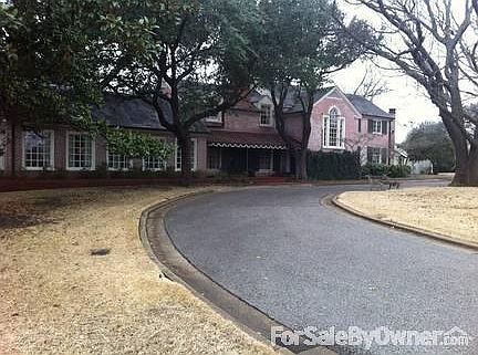 Front View Circular Driveway