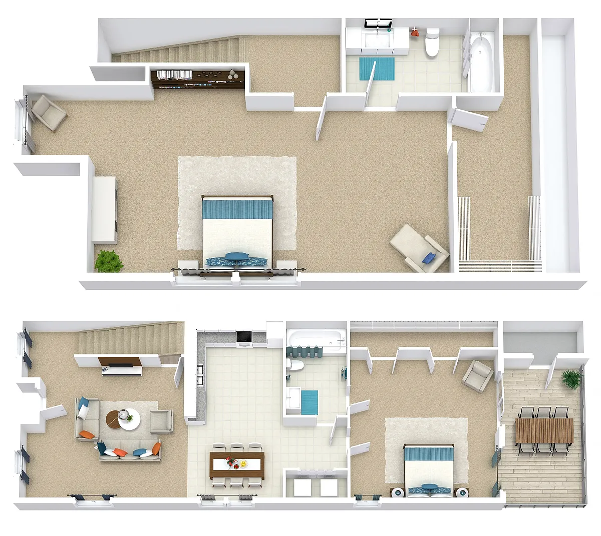 Floor plan B1