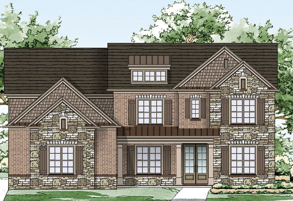 The Hawthorne shown in optional Elevation D