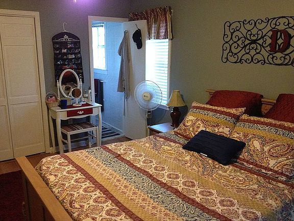 Master bedroom and bath