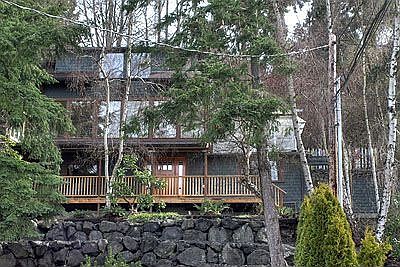 1908 house sits on a large view lot in west seattle