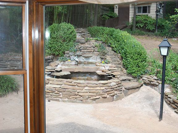 View from bay window