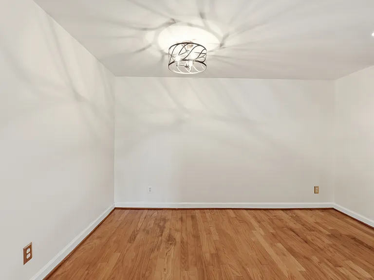 Separate dining area