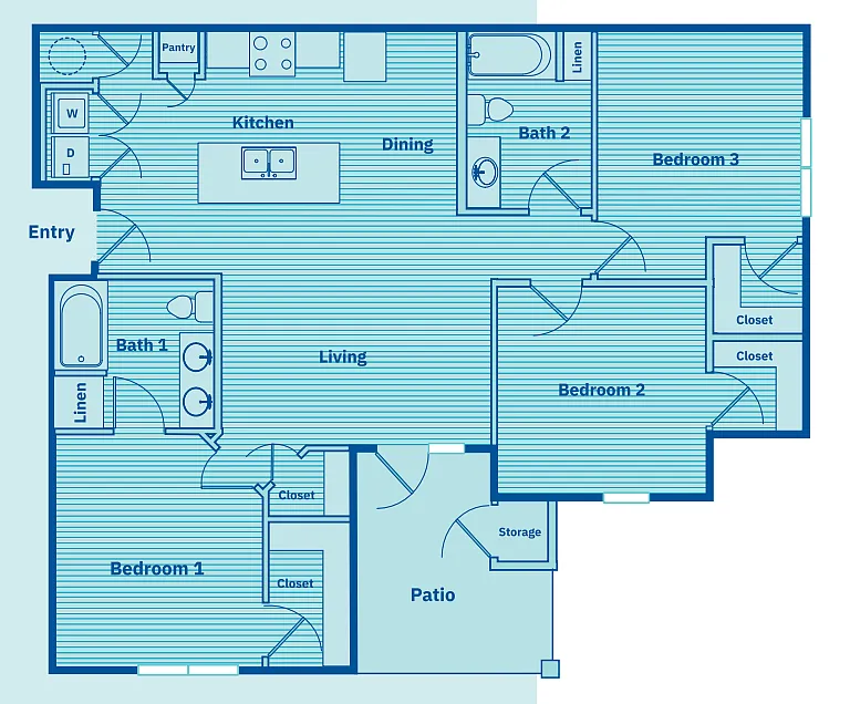 Floor plan C1