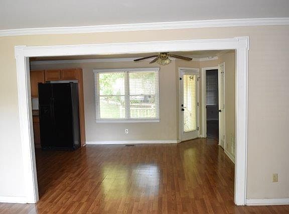 View from just inside front door