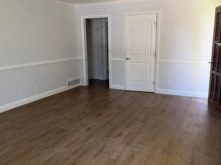 Front entrance with closet for storage