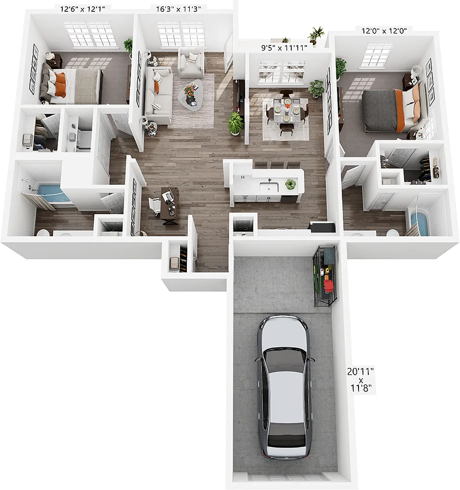 Floor plan Essex
