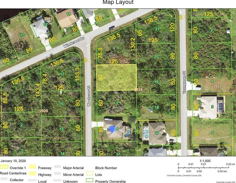1st image of 1460 WESTOVER STREET LOT 2