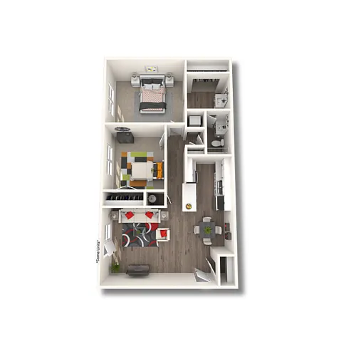 Floor plan 2AX