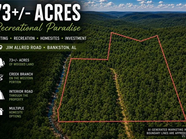 0 Jim Allred Rd, Bankston, AL 35542