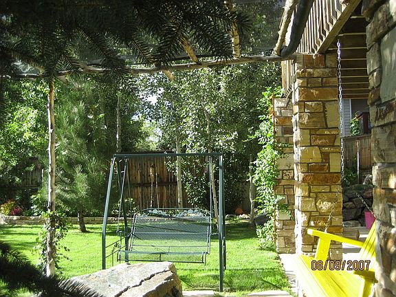 Arbor with Swing