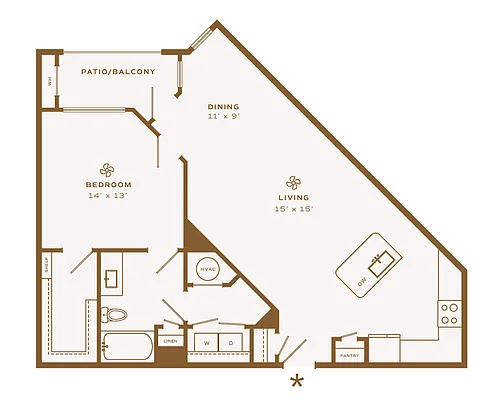 Floor plan Longs