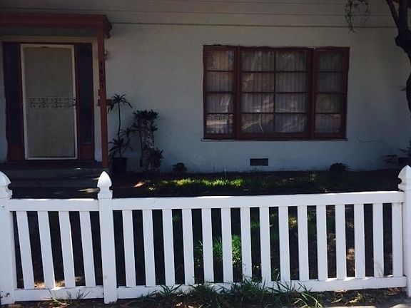 Front of unit on Flower Street