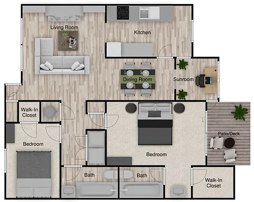 Floor plan Juniper