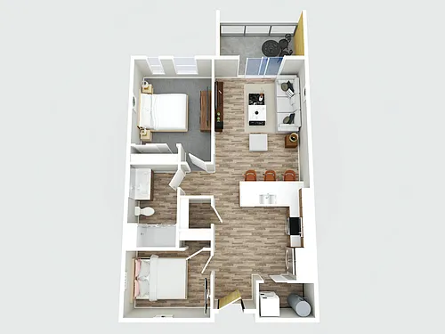 Floor plan A12 Den