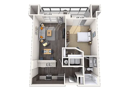 Floor plan Kennedy