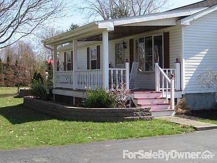 front porch from driveway view