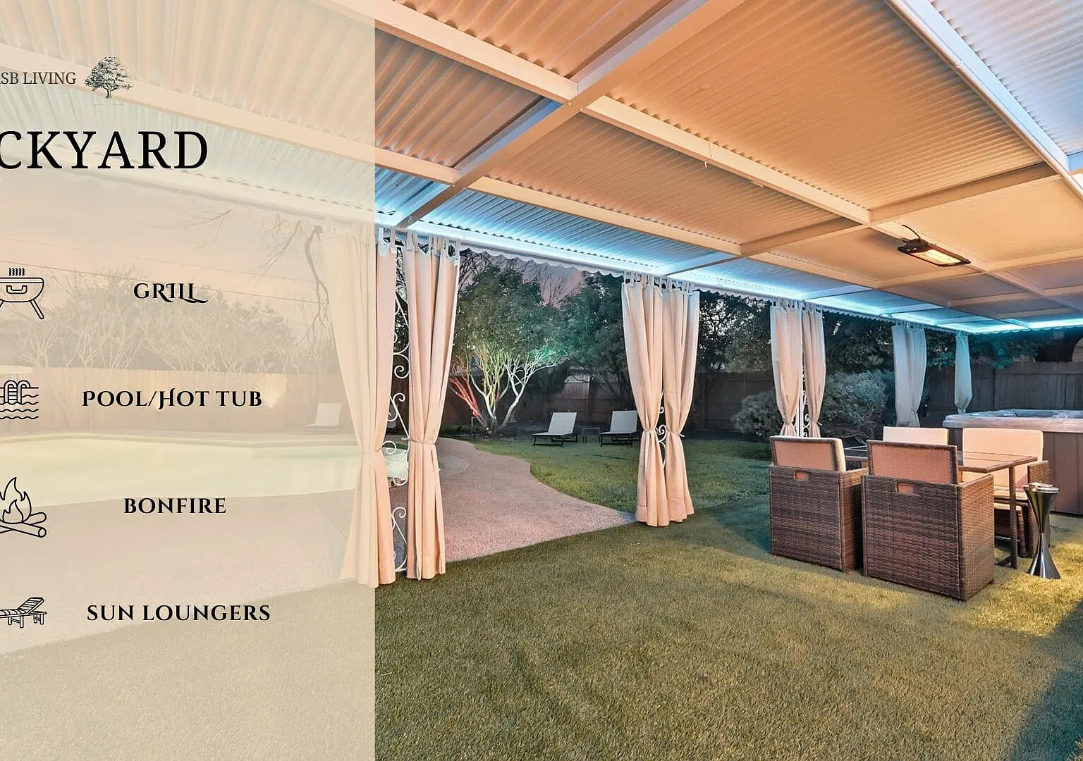 5BR/2.5B Home - Private Pool, BBQ & Cinema — Photo 4