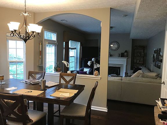 View from eat in kitchen