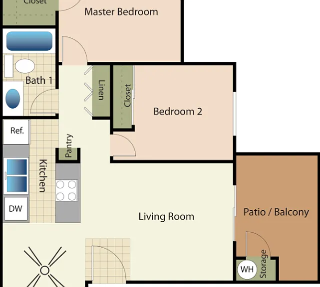 21A Floorplan Diagram