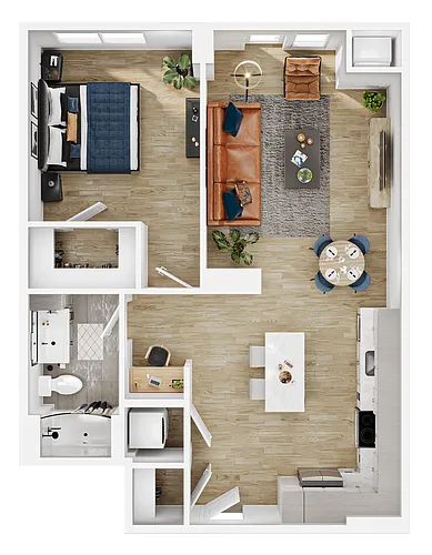 Floor plan A34