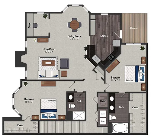 Floor plan Savannah
