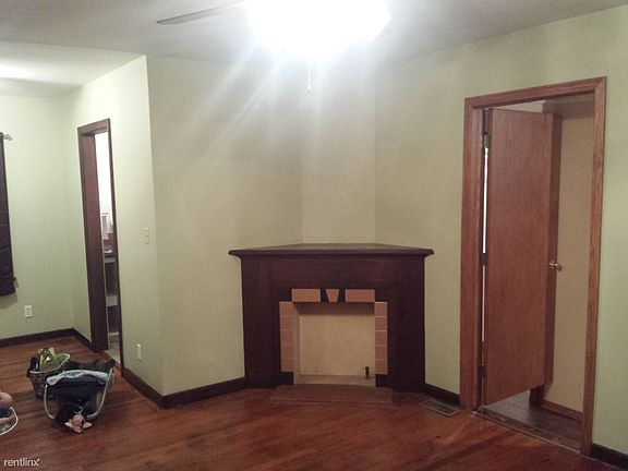 129 S Mt Carmel, Ornamental Fireplace in Living Room