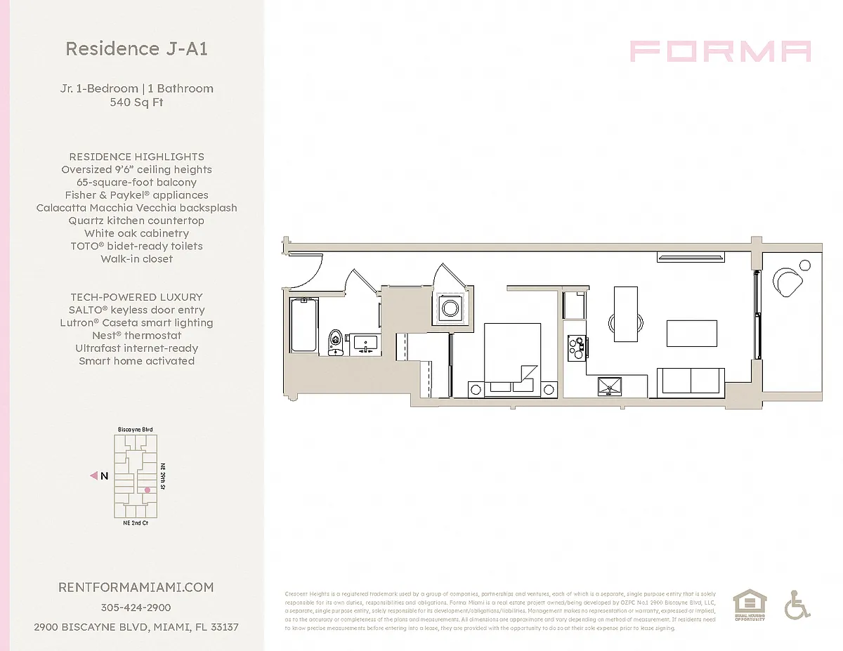 Floor plan J-A1