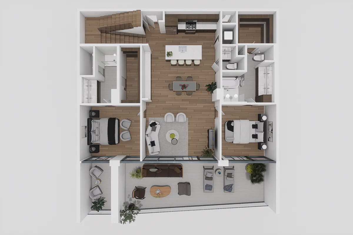 Floor plan D2